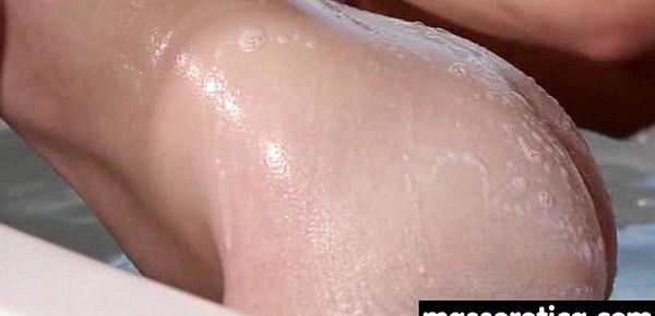  Hot teen masseuse given strong orgasm 6